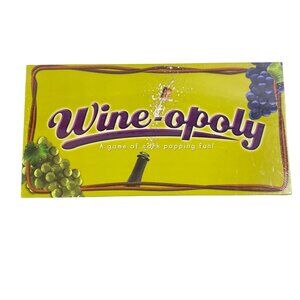 Wine-Opoly Board Game Fun & Educational Wine Lover Game By Late For The Sky